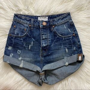 one teaspoon high waist bandit